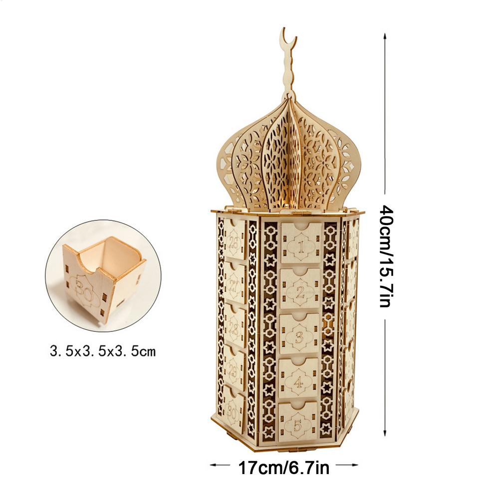 Деревянный Адвент-календарь Ид Сделай сам Деревянный Календарь для Обратного Отсчета Шкафчик Ид Мубарак Адвент-календарь для Мусульманской Вечеринки Рамадан
Деревянный Адвент-календарь Ид Сделай сам Деревянный Календарь для Обратного Отсчета Шкафчик Ид Мубарак Адвент-календарь для Мусульманской Вечеринки Рамадан