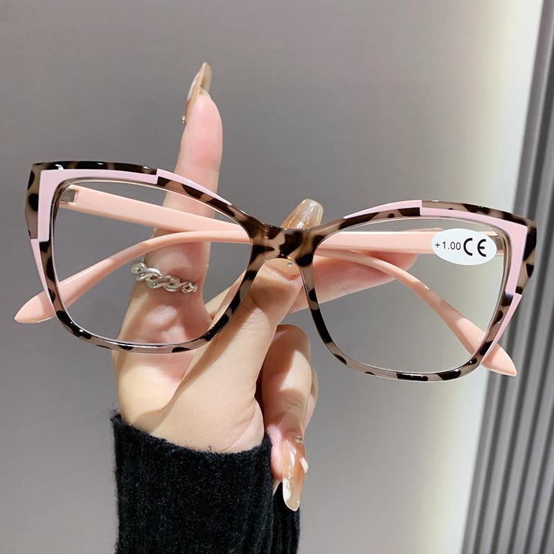 Elegant Cat Eye Reading Glasses for Women-fashionable Color Block Design Anti-blue Light Glasses 1.0 To 4.0 Strength Eyewear +100
Elegant Cat Eye Reading Glasses for Women-fashionable Color Block Design Anti-blue Light Glasses 1.0 To 4.0 Strength Eyewear +100