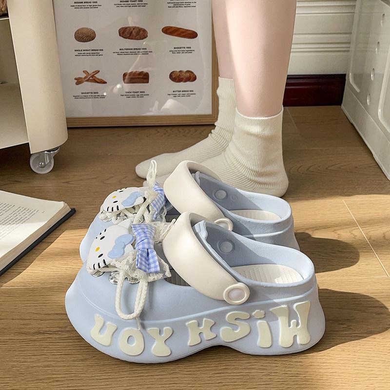 Women s Cute Cartoon Thick-Soled EVA Platform Beach Slippers 2026 - New Summer High-Heeled Outdoor Shoes 40-41
Women s Cute Cartoon Thick-Soled EVA Platform Beach Slippers 2026 - New Summer High-Heeled Outdoor Shoes 40-41