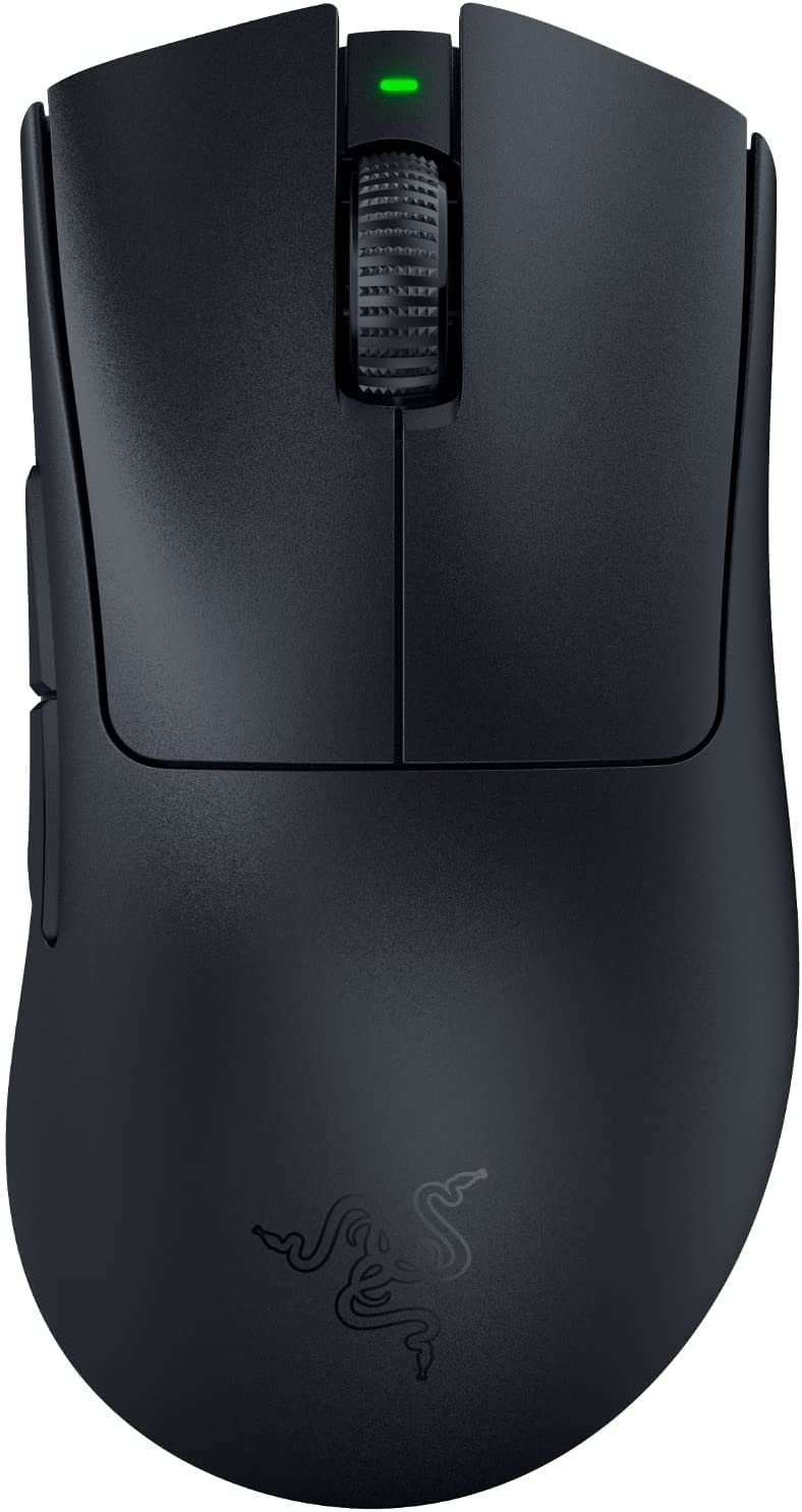 Razer DeathAdder V3 Pro - Kabellose ergonomische Esports-Maus (63g leichtes Design, raffinierte ergonomische Form, Focus Pro 30K optischer Sensor, Mau
Razer DeathAdder V3 Pro - Kabellose ergonomische Esports-Maus (63g leichtes Design, raffinierte ergonomische Form, Focus Pro 30K optischer Sensor, Mau
