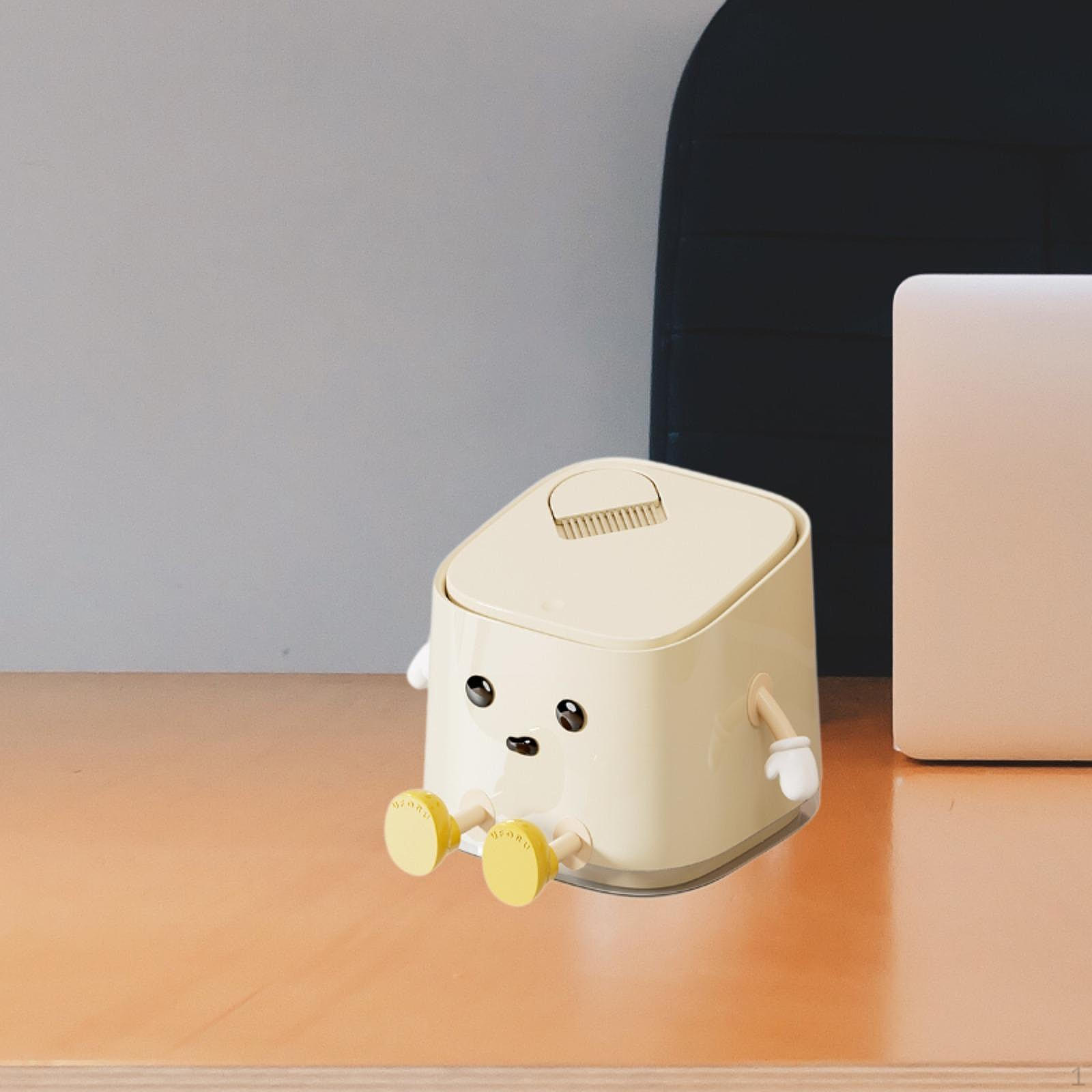Compact Trash Can Waste Container Press Type Bin for Office Tabletop Bedroom Sitting
Compact Trash Can Waste Container Press Type Bin for Office Tabletop Bedroom Sitting