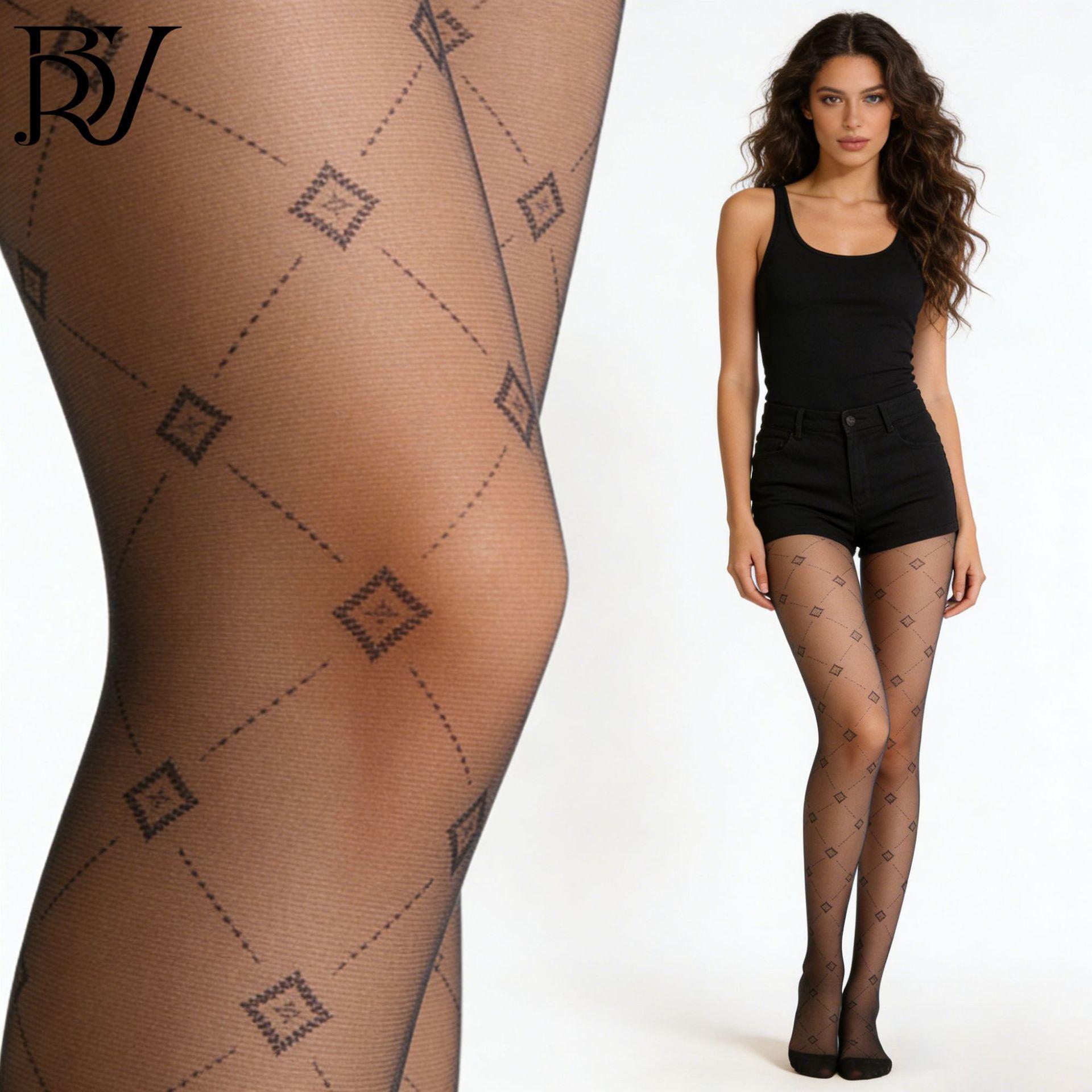 Original connection rhombus stockings women s large size stockings summer thin thin rhombus stockings beautiful legs show black silk One size fits all
Original connection rhombus stockings women s large size stockings summer thin thin rhombus stockings beautiful legs show black silk One size fits all