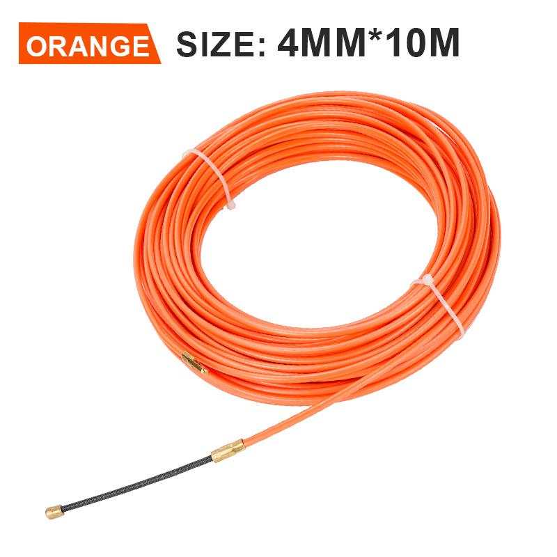 4mm 10/15/40M Cable Puller Nylon Wall Wire Lead Puller Duct Fish Tape Guide Device Electrician Wiring Installation Aid Tool
4mm 10/15/40M Cable Puller Nylon Wall Wire Lead Puller Duct Fish Tape Guide Device Electrician Wiring Installation Aid Tool