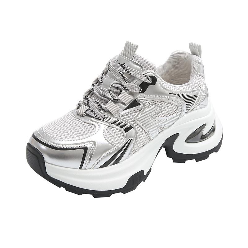 Wear-resistant and versatile thick-soled dad shoes for women, small men increase in height 2025 spring and autumn silver casual sports shoes 2025 n 40 серебряный
Wear-resistant and versatile thick-soled dad shoes for women, small men increase in height 2025 spring and autumn silver casual sports shoes 2025 n 40 серебряный