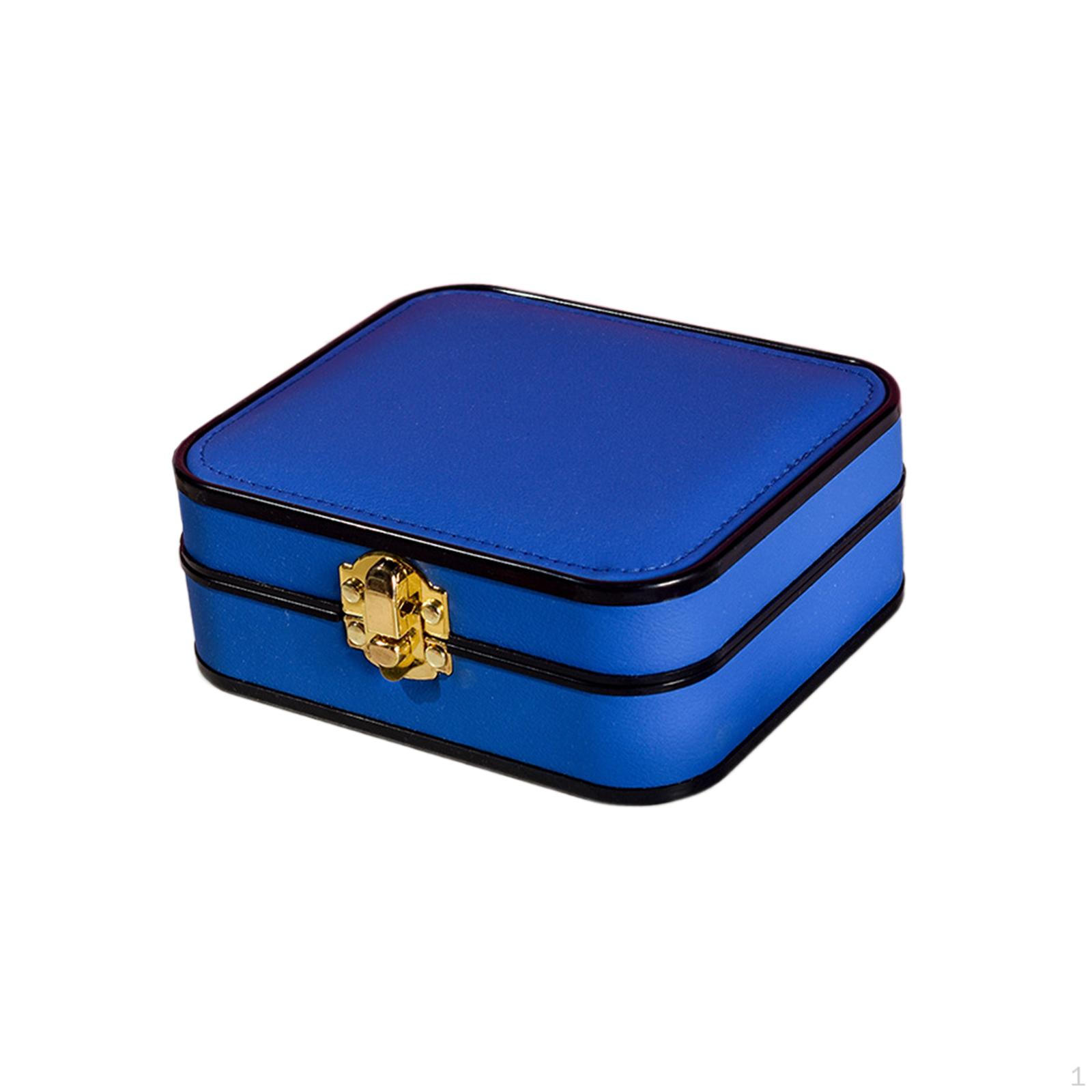Jewelry Box Storage Case PU Leather Multifunctional Holder for Necklace Women темно-синього кольору
Jewelry Box Storage Case PU Leather Multifunctional Holder for Necklace Women темно-синього кольору