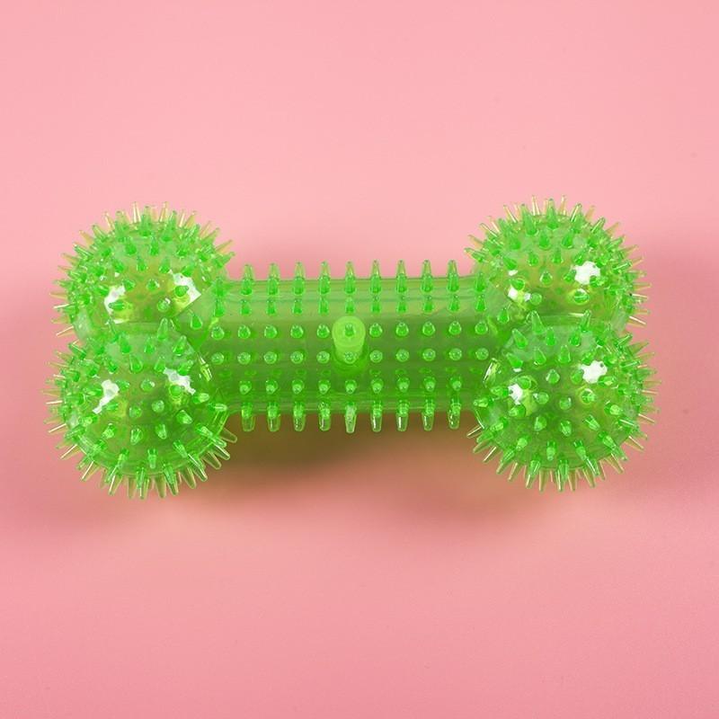 Interactive Tpr Dog Toy Squeaky And Teeth Grinding Bone Toy For Dogs Pet Chew Toy зелений
Interactive Tpr Dog Toy Squeaky And Teeth Grinding Bone Toy For Dogs Pet Chew Toy зелений