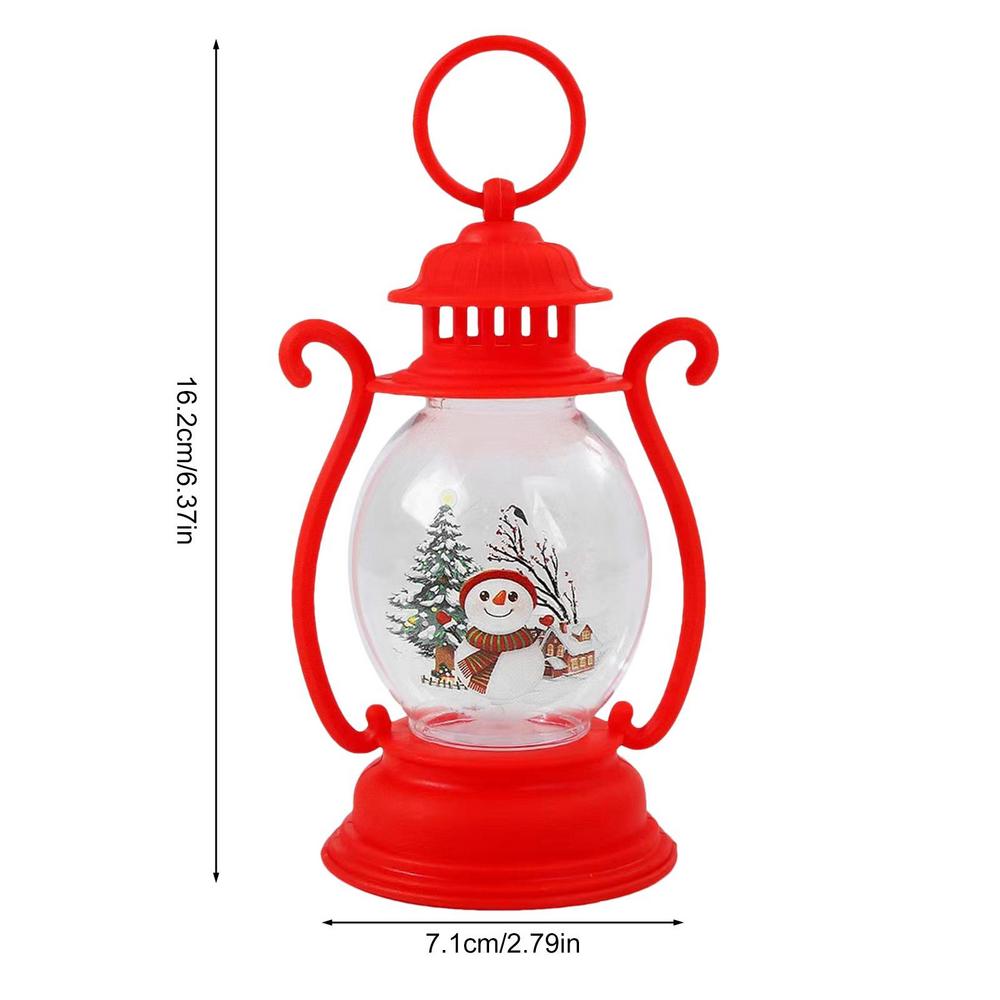 2025 New Christmas Snow Globes Lantern With Santa Claus Scene Lighted Christmas Lamp With Carrying Ring For Christmas Decoration
2025 New Christmas Snow Globes Lantern With Santa Claus Scene Lighted Christmas Lamp With Carrying Ring For Christmas Decoration