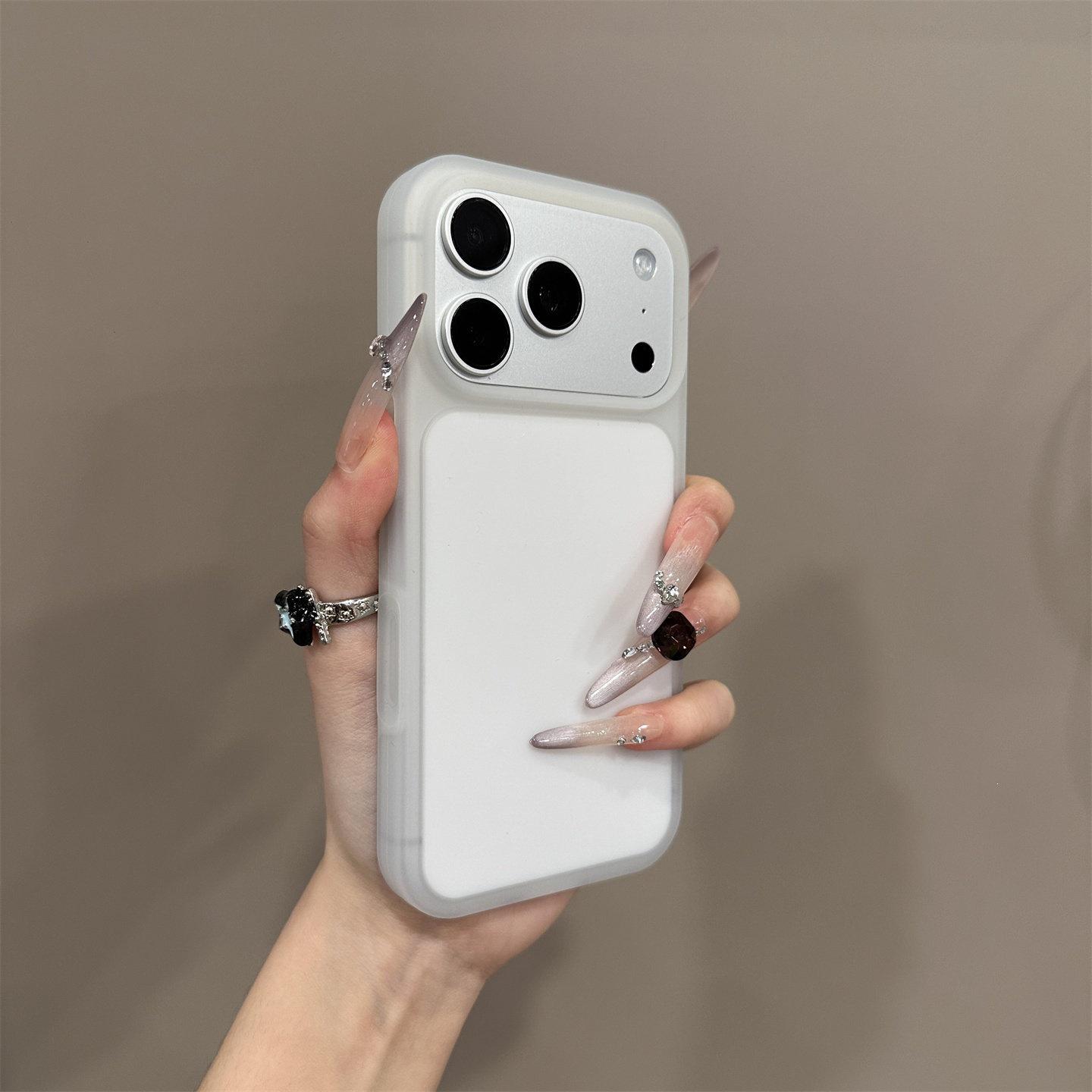 iPhone 17 Pro Full Coverage Protective Jelly Ice Cream Case with Alloy Buttons iPhone 16
iPhone 17 Pro Full Coverage Protective Jelly Ice Cream Case with Alloy Buttons iPhone 16