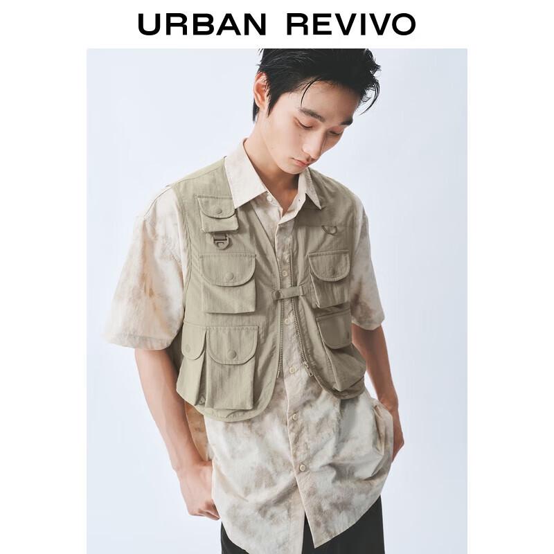 Мужской осенний жилет UR в стиле рабочей одежды с несколькими карманами XL
Мужской осенний жилет UR в стиле рабочей одежды с несколькими карманами XL