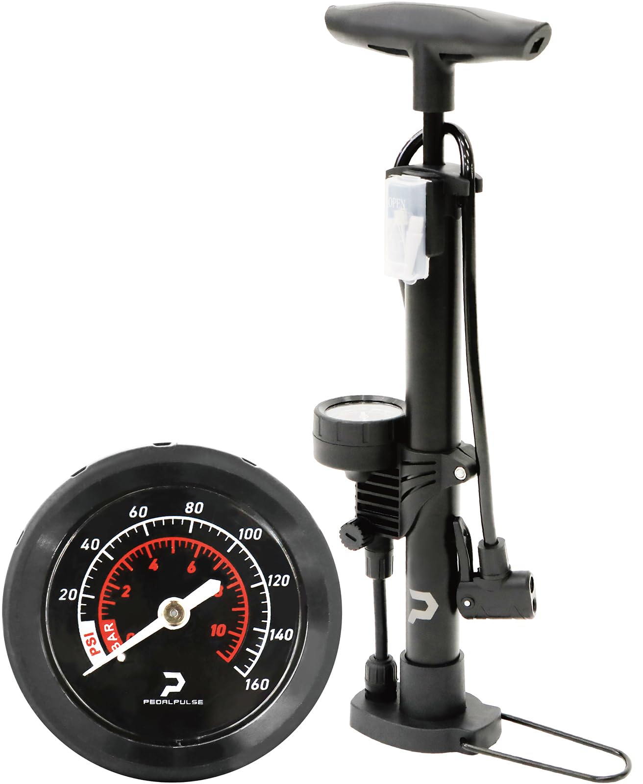 PEDALPULSE Bicycle Pump French Style British Style American Style Bicycle Pump Cross Bike Road Bike Floor Pump Mini чёрный
PEDALPULSE Bicycle Pump French Style British Style American Style Bicycle Pump Cross Bike Road Bike Floor Pump Mini чёрный