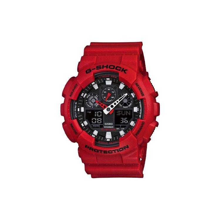 G-Shock Iron Man Color Scheme Dual Display 3D Large Dial Shock Resistant Anti-Magnetic Waterproof Sports Quartz Watch Men watches Black GA-100B-4ADR Regular Watch Box,Black Dial Red Strap
G-Shock Iron Man Color Scheme Dual Display 3D Large Dial Shock Resistant Anti-Magnetic Waterproof Sports Quartz Watch Men watches Black GA-100B-4ADR Regular Watch Box,Black Dial Red Strap