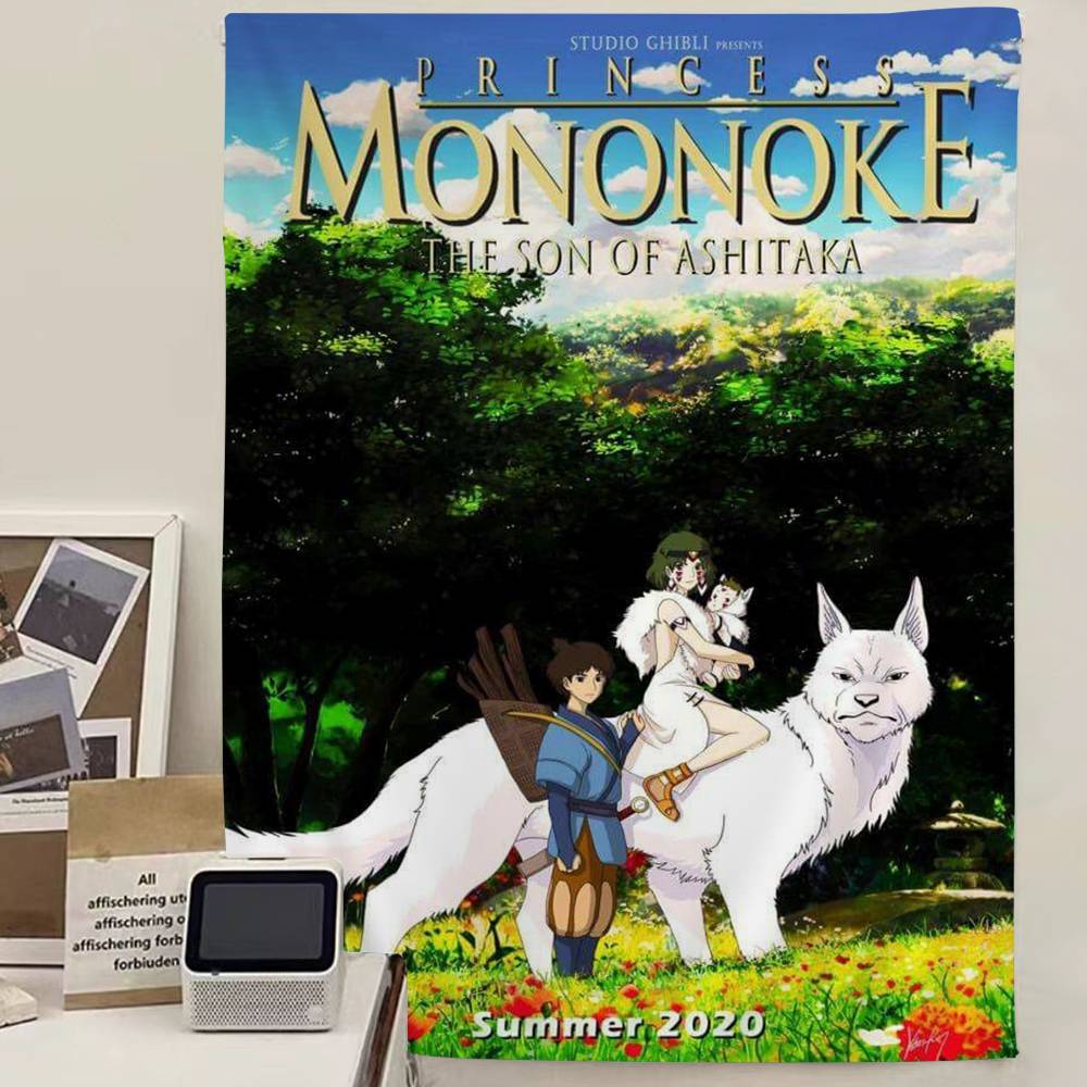 Anime PPrincess MMononoke Tapestry Floor Mat NonSlip Laundry Room Mat Laundry Decor Balcony Child Household Carpets 74x94cm(29x37in)
Anime PPrincess MMononoke Tapestry Floor Mat NonSlip Laundry Room Mat Laundry Decor Balcony Child Household Carpets 74x94cm(29x37in)