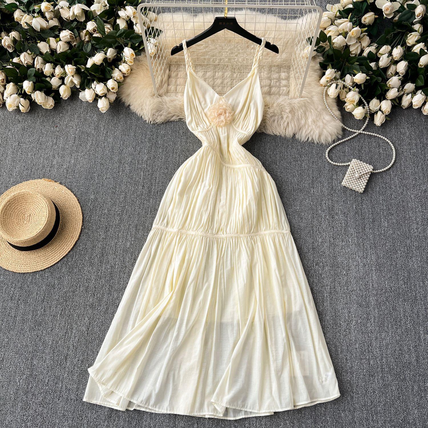 Летние женские отпускные платья с бретелькой на шее и талией для похудения S абрикосовый
Летние женские отпускные платья с бретелькой на шее и талией для похудения S абрикосовый