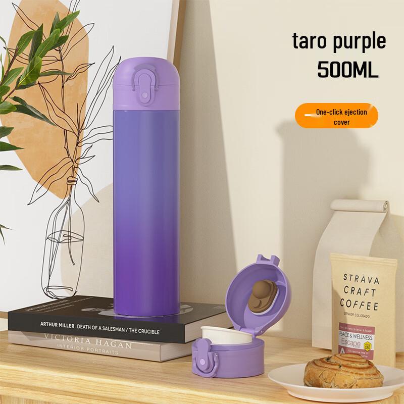 Shangqi Portable Pop-Up Lid Insulated Water Bottle
Shangqi Portable Pop-Up Lid Insulated Water Bottle