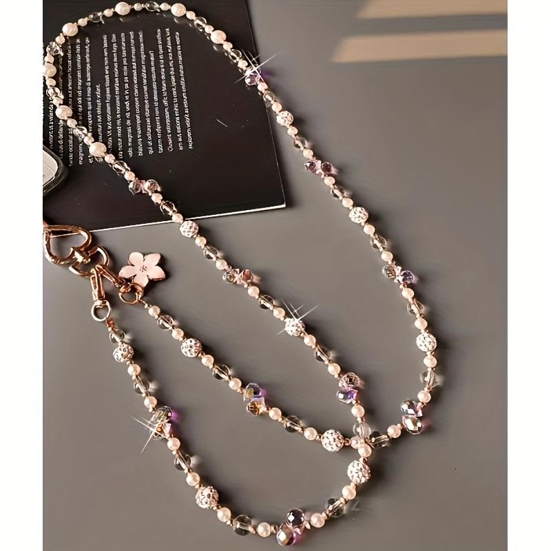Elegant and Fashionable Beaded Phone Lanyard Crossbody Long Neck Strap - Women s Cute Anti-Lost Phone Chain, Bag Chain, Pearl Strand Design белый
Elegant and Fashionable Beaded Phone Lanyard Crossbody Long Neck Strap - Women s Cute Anti-Lost Phone Chain, Bag Chain, Pearl Strand Design белый