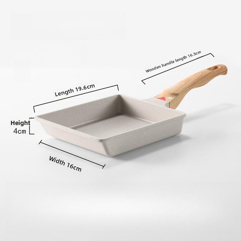 1pcs Square Steak Frying Pan Breakfast Tamagoyaki Egg Roll Pan Non-stick Cookware for Breakfast & Steak Cooking бежевий
1pcs Square Steak Frying Pan Breakfast Tamagoyaki Egg Roll Pan Non-stick Cookware for Breakfast & Steak Cooking бежевий