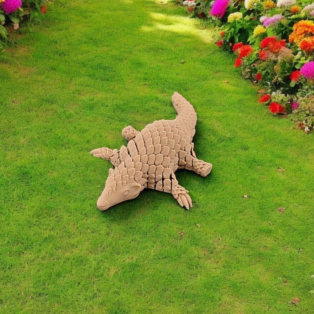 Realistic Pangolin Ornament Movable Joints 3D Printed Pangolin Toy Birthday Gift style B
Realistic Pangolin Ornament Movable Joints 3D Printed Pangolin Toy Birthday Gift style B