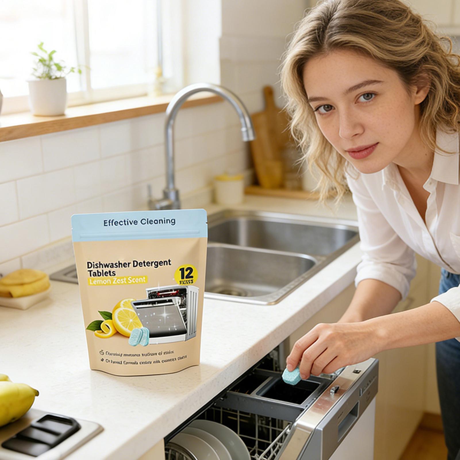 Dish Washer Cleaning Tablets Deep Cleaning Stain Remover 12-Piece Grime Removal Dish Washer Cleaner For Hard Water Stain Grease China Mainland
Dish Washer Cleaning Tablets Deep Cleaning Stain Remover 12-Piece Grime Removal Dish Washer Cleaner For Hard Water Stain Grease China Mainland