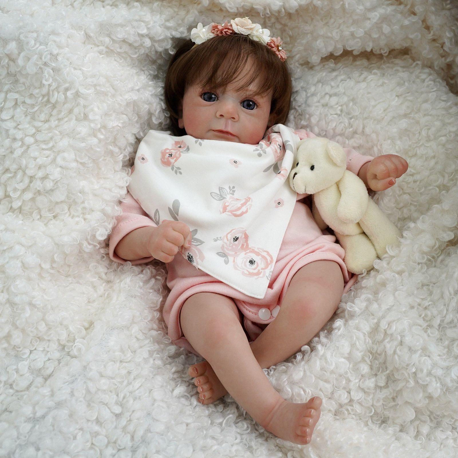 Милая 18-дюймовая кукла-реборн Фелиция, мягкое тканевое тело, кукла-новорожденный, настоящая, как ручная работа, изысканная 3D-рисованная имитация кожи, куклы для детей, подарок на день рождения
Милая 18-дюймовая кукла-реборн Фелиция, мягкое тканевое тело, кукла-новорожденный, настоящая, как ручная работа, изысканная 3D-рисованная имитация кожи, куклы для детей, подарок на день рождения