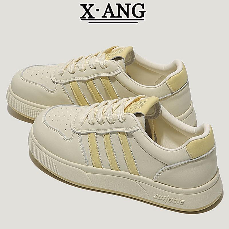 Женские туфли из коровьей кожи первого слоя, маленькие белые туфли, мягкая подошва, легкие одинарные туфли, осенние новые повседневные спортивные кеды 40
Женские туфли из коровьей кожи первого слоя, маленькие белые туфли, мягкая подошва, легкие одинарные туфли, осенние новые повседневные спортивные кеды 40