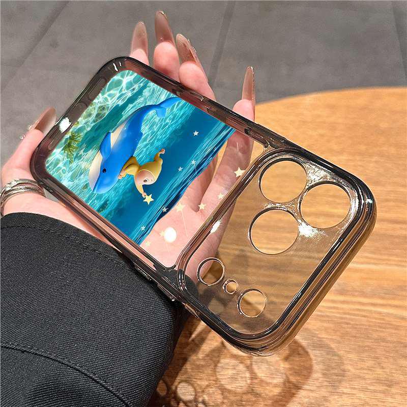 Compatible with Apple 17 Pro Max: New iPhone 16 Whale Star Silicone Soft Case 16 Pro
Compatible with Apple 17 Pro Max: New iPhone 16 Whale Star Silicone Soft Case 16 Pro