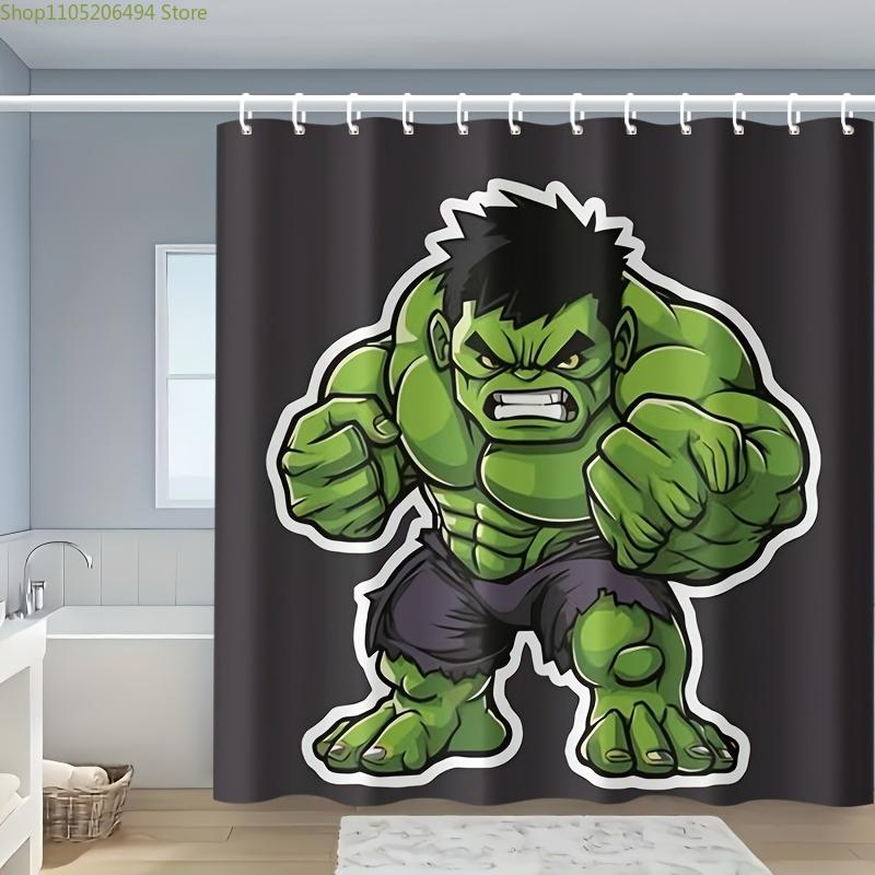 1pc The Hulk Shower Curtain, Polyester, Machine Washable, with Hooks, for Bathroom Decoration 90x180cm
1pc The Hulk Shower Curtain, Polyester, Machine Washable, with Hooks, for Bathroom Decoration 90x180cm