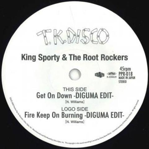 7inch Record KING SPORTY, ROOT ROCKERS - Get On Down (Diguma Edit) / Fire Ke PPR018 Positive Pay Fo 2020 Japan Soul/Funk
7inch Record KING SPORTY, ROOT ROCKERS - Get On Down (Diguma Edit) / Fire Ke PPR018 Positive Pay Fo 2020 Japan Soul/Funk