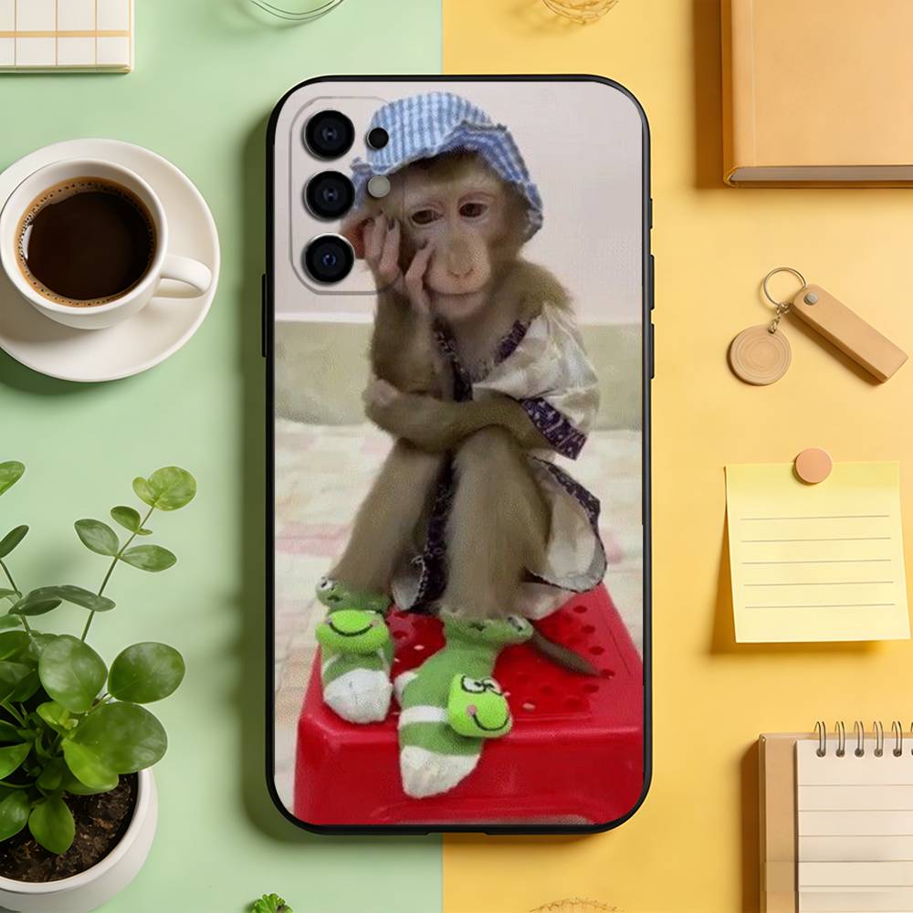 Funny Monkey Phone Case Black Silicone Soft For Samsung S25,S24,S21,S22,S23,S30,Ultra,S20,Plus,Fe,Lite Samsung S26ULTRA
Funny Monkey Phone Case Black Silicone Soft For Samsung S25,S24,S21,S22,S23,S30,Ultra,S20,Plus,Fe,Lite Samsung S26ULTRA