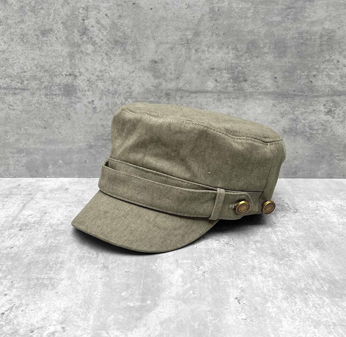 Blogger With Korean Millinery Tooling Style Japanese Double Button Retro Hat Showing Face Small Flat Top Cap Version Is Correct M(56-58cm)
Blogger With Korean Millinery Tooling Style Japanese Double Button Retro Hat Showing Face Small Flat Top Cap Version Is Correct M(56-58cm)