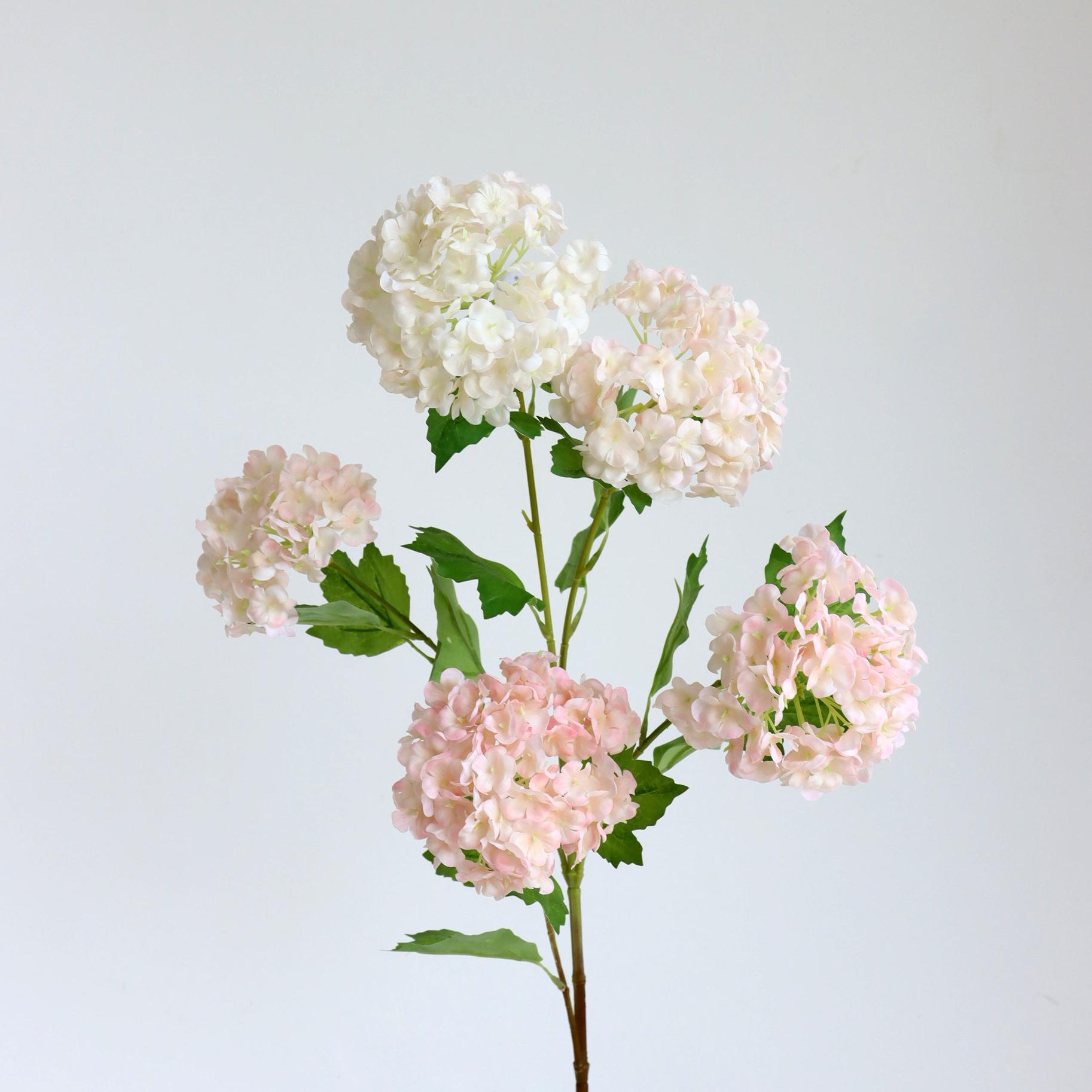 2Pcs High-end Realistic 5 Heads Snowball Flower Plastic Film Hydrangea Fake Flowers Wedding Flower Arrangement Home Decoration світло-рожевий колір
2Pcs High-end Realistic 5 Heads Snowball Flower Plastic Film Hydrangea Fake Flowers Wedding Flower Arrangement Home Decoration світло-рожевий колір