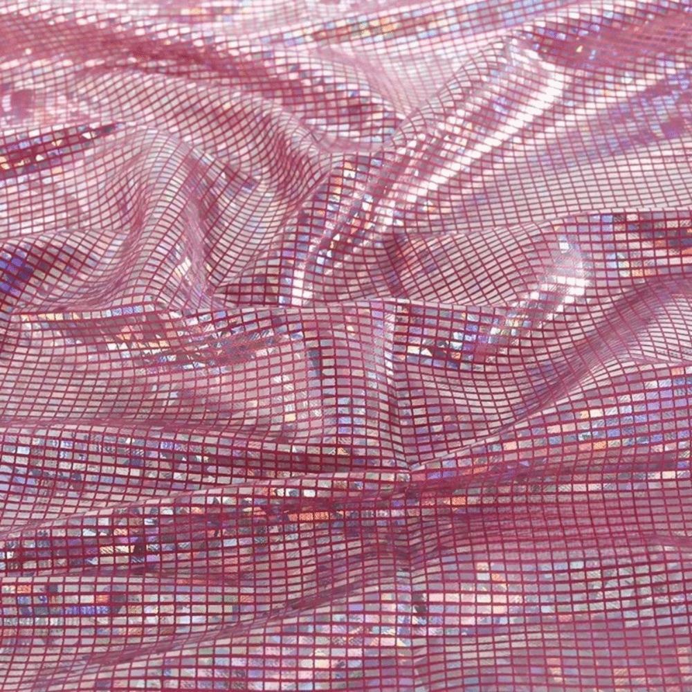 DIY 100x150cm Metallic Gold Foil Fabric Laser Colorful Apparel Cloth Shining Sewing Material Stage Performance Clothing рожевий червоний колір
DIY 100x150cm Metallic Gold Foil Fabric Laser Colorful Apparel Cloth Shining Sewing Material Stage Performance Clothing рожевий червоний колір