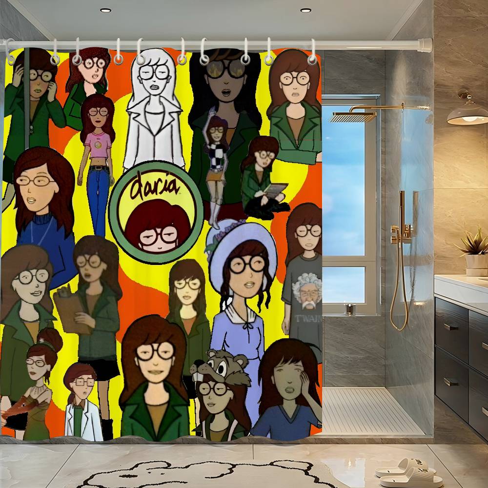 Мультяшный узор D-Дарья Занавеска для ванной Занавеска для душа для ванной Водонепроницаемая с 12 крючками Домашний декор 90x180cm
Мультяшный узор D-Дарья Занавеска для ванной Занавеска для душа для ванной Водонепроницаемая с 12 крючками Домашний декор 90x180cm