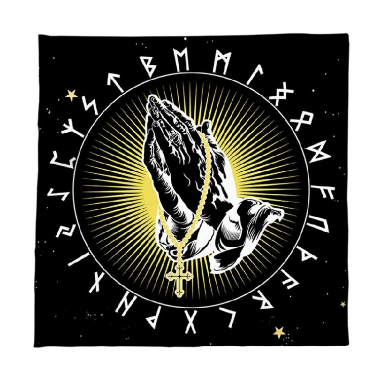 Square Divinations Tapestry Hand Crosses Astrology Tablecloth Tarots Tablecloth Table Cloth Witchcrafts Supplies 50x50cm
Square Divinations Tapestry Hand Crosses Astrology Tablecloth Tarots Tablecloth Table Cloth Witchcrafts Supplies 50x50cm