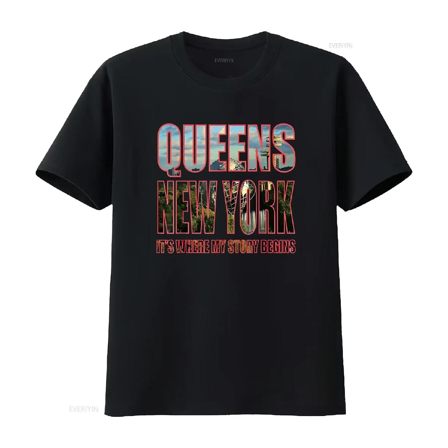Queens New York Where My Story Begins T Shirt vintage Washed graphic streetwear Slightly Stretched Breathable Soft S чёрный
Queens New York Where My Story Begins T Shirt vintage Washed graphic streetwear Slightly Stretched Breathable Soft S чёрный