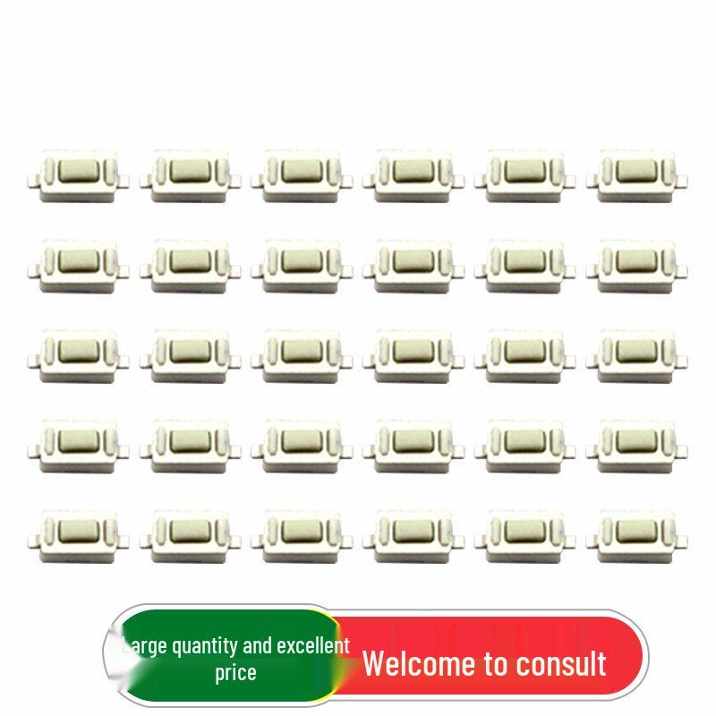 SMD Micro Tactile Switch 3x6x4.3mm, Surface Mount Key Button (20 pcs)
SMD Micro Tactile Switch 3x6x4.3mm, Surface Mount Key Button (20 pcs)