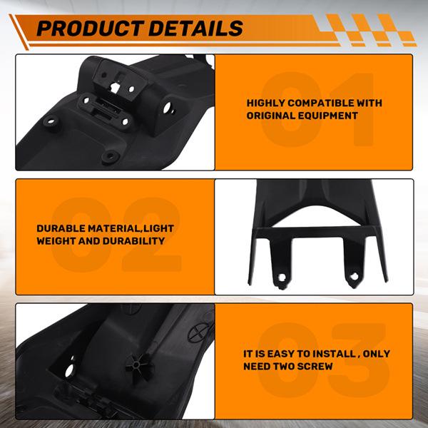 Black ABS Motorcycle License Plate Light Bracket for GASGAS EC 2 None
Black ABS Motorcycle License Plate Light Bracket for GASGAS EC 2 None