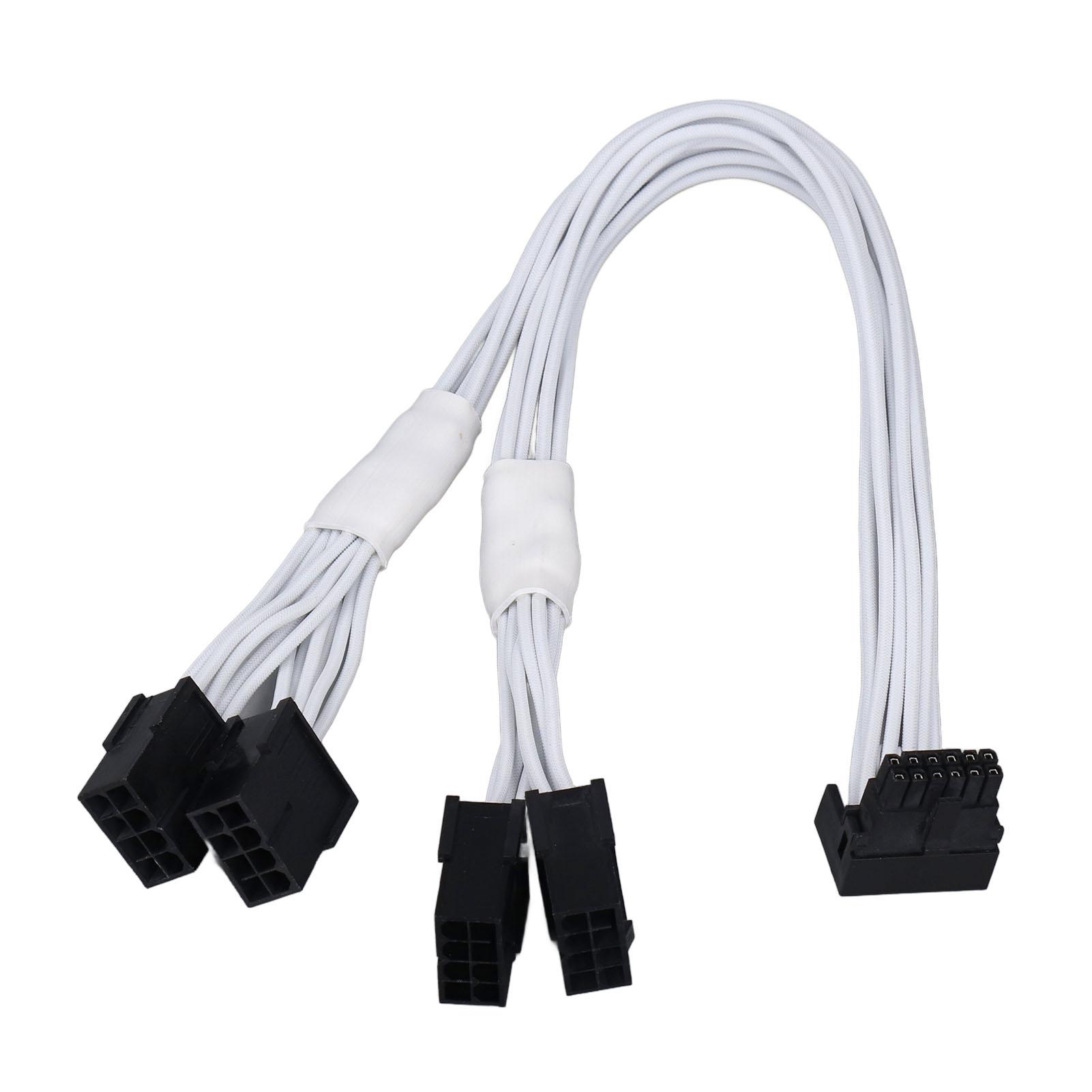 Удлинительный кабель PCIE 5.0 12 4P на 4 X 8Pin изогнутый удлинительный кабель для 3090Ti 4090 4080 12VHPWR
Удлинительный кабель PCIE 5.0 12 4P на 4 X 8Pin изогнутый удлинительный кабель для 3090Ti 4090 4080 12VHPWR