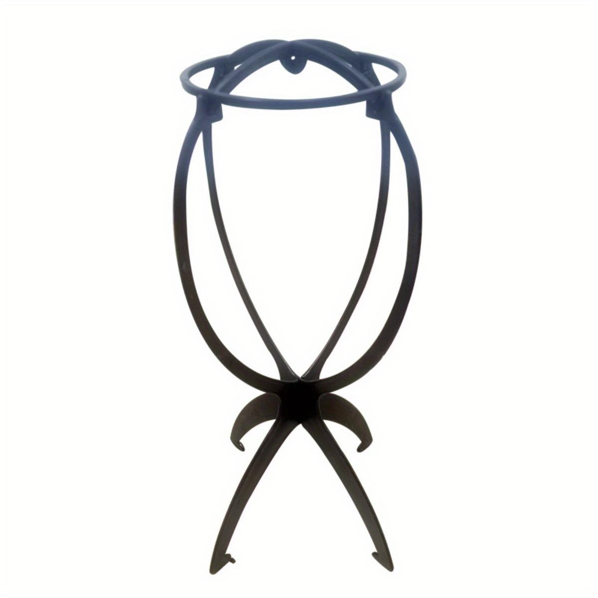 1pc Wig Stand Holder Portable Collapsible Wig Head Stands Plastic Wig Hat Stands Portable Folding Wig Hat Stand for All Wigs чёрный
1pc Wig Stand Holder Portable Collapsible Wig Head Stands Plastic Wig Hat Stands Portable Folding Wig Hat Stand for All Wigs чёрный