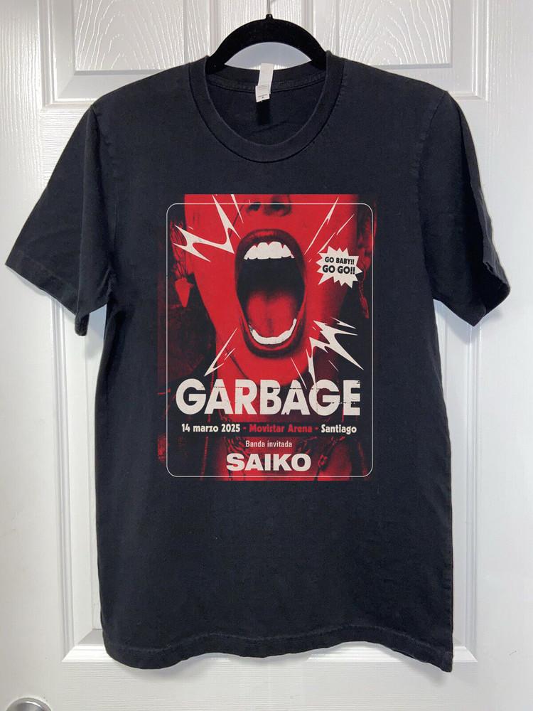 Garbage Mar 14 2025 Movistar Arena Santiago Chile Tour T Shirt All Size DS84 Unisex T-Shirt M
Garbage Mar 14 2025 Movistar Arena Santiago Chile Tour T Shirt All Size DS84 Unisex T-Shirt M