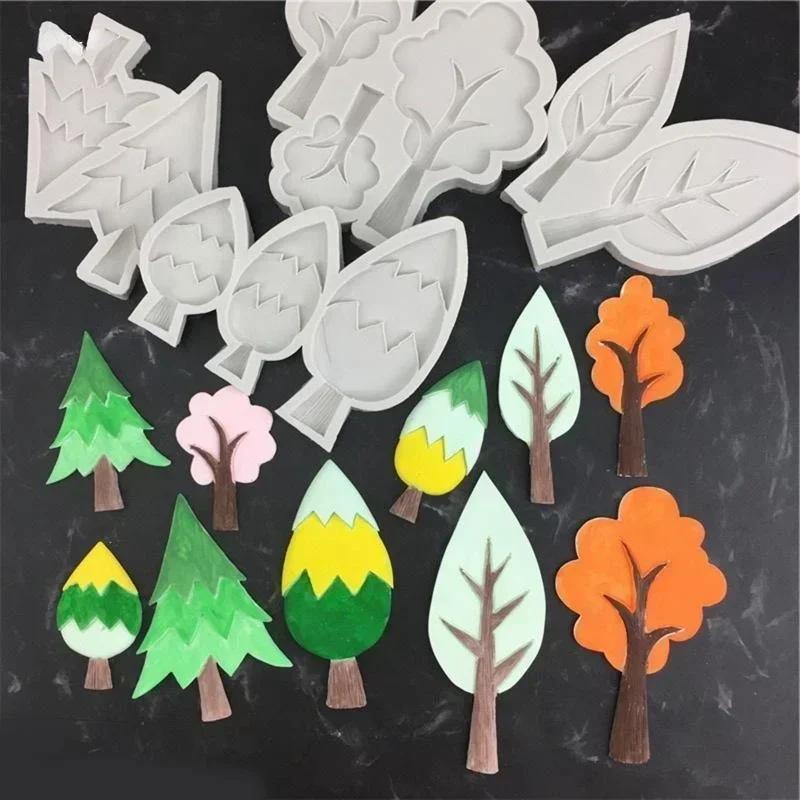 Kitchen Baking Tools 3D Chocolate Mold Forest Tree Shape Chocolate Candy Mold Non-stick Silicone Material Accessories A
Kitchen Baking Tools 3D Chocolate Mold Forest Tree Shape Chocolate Candy Mold Non-stick Silicone Material Accessories A