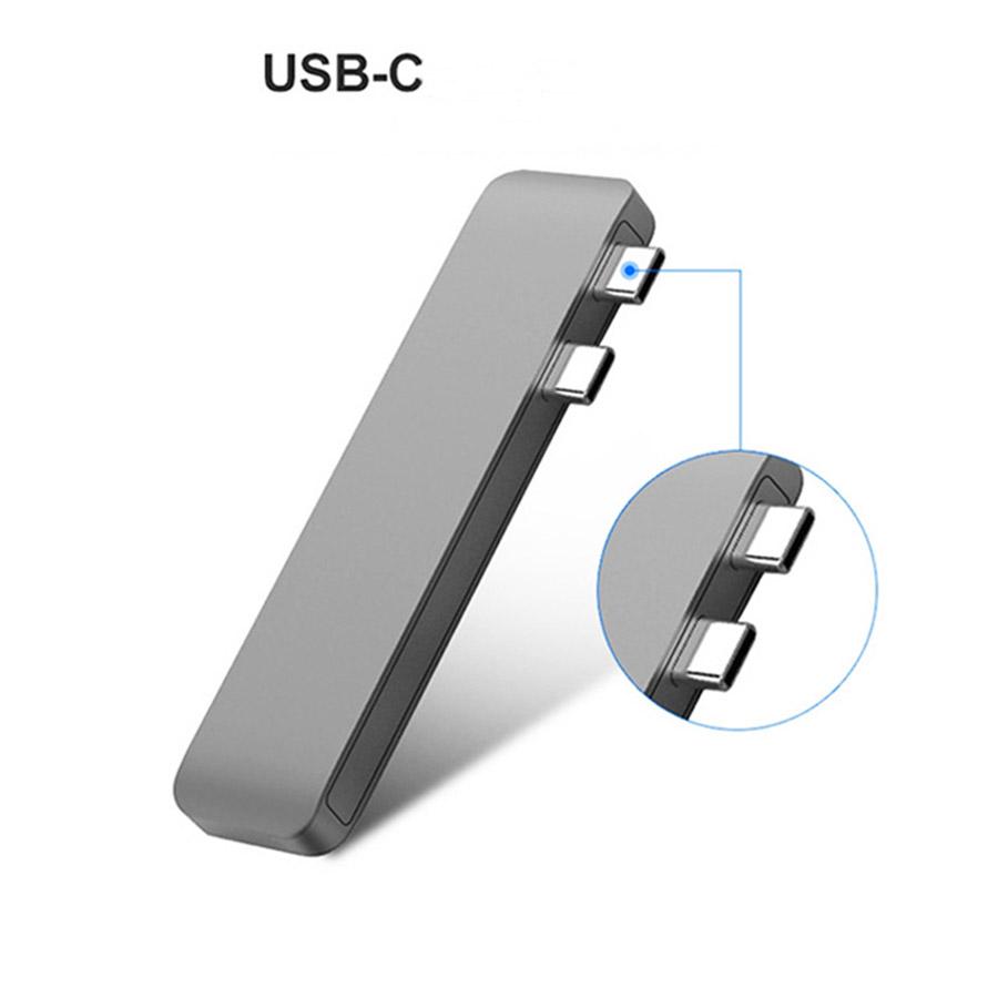 Кабель-адаптер 6 в 1 с двумя разъемами Type-C на HUB TF SD USB 3.0 для Macbook Pro
Кабель-адаптер 6 в 1 с двумя разъемами Type-C на HUB TF SD USB 3.0 для Macbook Pro