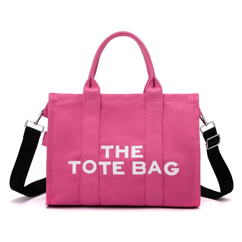 2025 Women s bag Simple messenger bag Casual tote bag Alphabet printed canvas bag Large capacity shoulder bag Small 26 * 10 * 21 розы красного
2025 Women s bag Simple messenger bag Casual tote bag Alphabet printed canvas bag Large capacity shoulder bag Small 26 * 10 * 21 розы красного