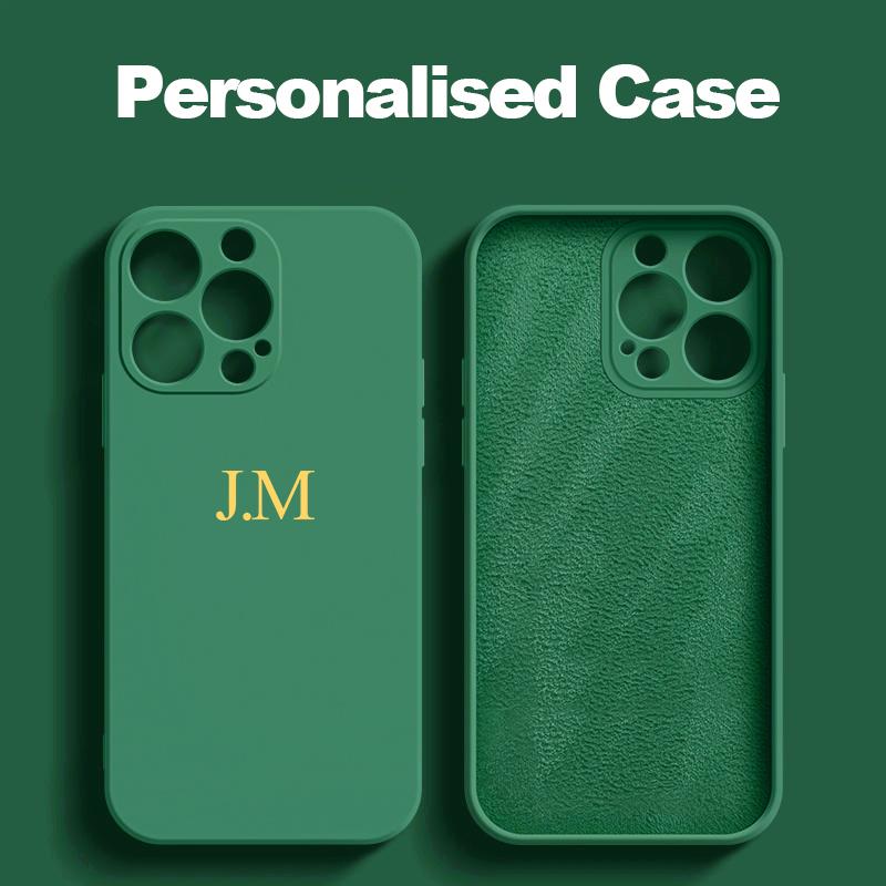For iPhone 14 15 Pro Max Customized Initials Name Case For Iphone 11 12 13 14 15 Pro Max Personalised Soft Liquid Silicone Cover for iphone 14
For iPhone 14 15 Pro Max Customized Initials Name Case For Iphone 11 12 13 14 15 Pro Max Personalised Soft Liquid Silicone Cover for iphone 14