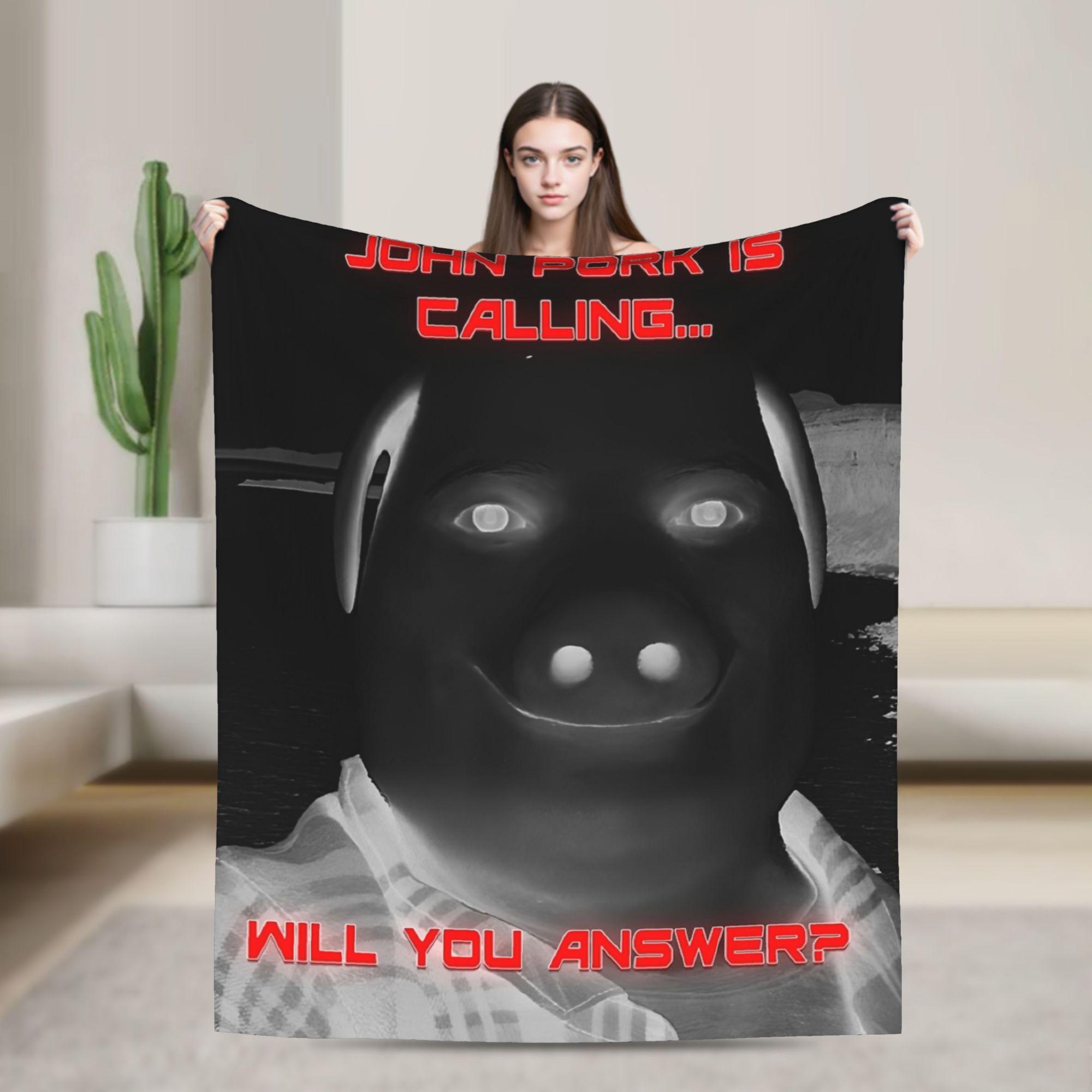 John Pork Meets Big Trouble 80s Blankets Fleece Textile Decor Portable Lightweight Thin Throw Blanket for Bedding Office Quilt 75x90cm
John Pork Meets Big Trouble 80s Blankets Fleece Textile Decor Portable Lightweight Thin Throw Blanket for Bedding Office Quilt 75x90cm