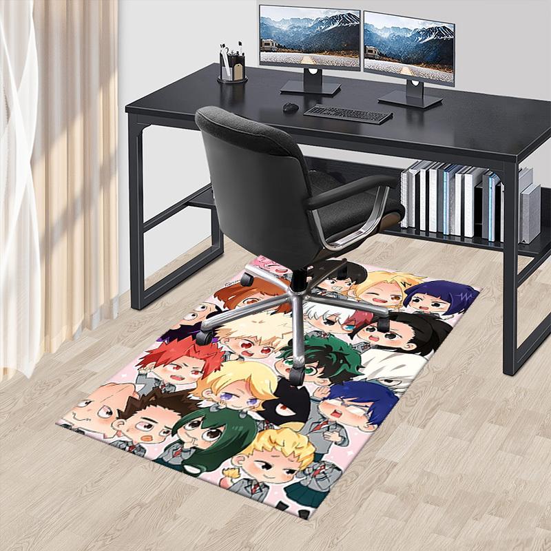 1pc Anime Character Chair Mat - Cute Cartoon Design for Office, Home Decor, Living Room, Bedroom, Game Room - Non-Slip Carpet with Kawaii Characters - 60cm by 90cm
1pc Anime Character Chair Mat - Cute Cartoon Design for Office, Home Decor, Living Room, Bedroom, Game Room - Non-Slip Carpet with Kawaii Characters - 60cm by 90cm