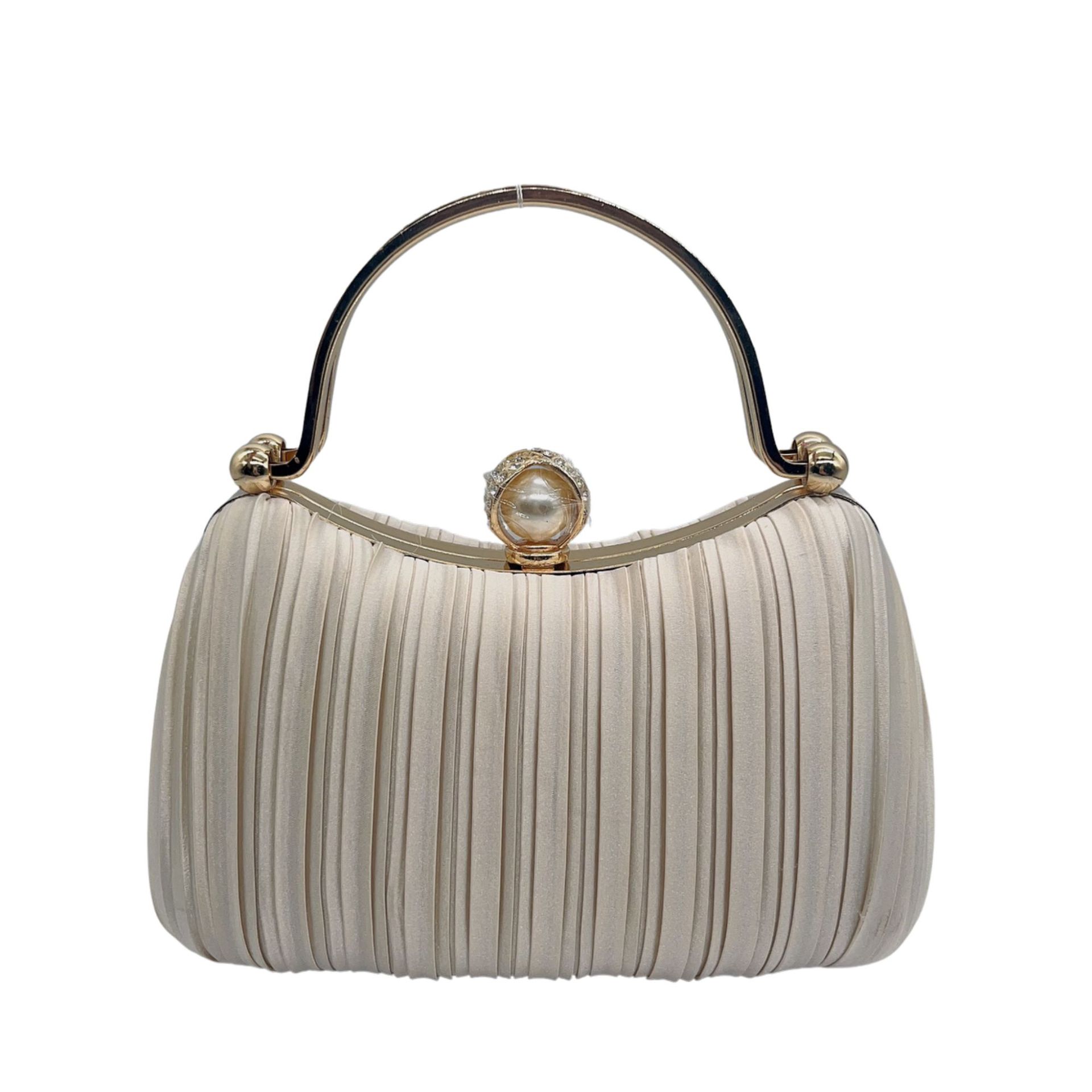 Vintage Temperament Pleated Evening Bag Elegant Retro Fashion Green Beige Round Circles Handbag For Women Wedding Party Clutch
Vintage Temperament Pleated Evening Bag Elegant Retro Fashion Green Beige Round Circles Handbag For Women Wedding Party Clutch