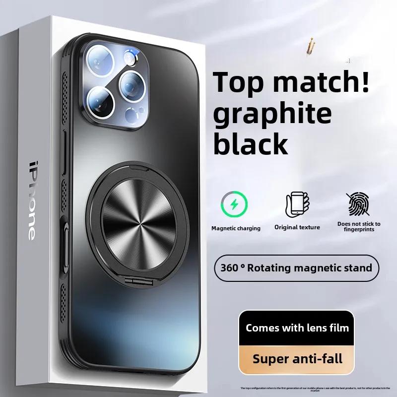 Новый магнитный чехол для iPhone 16/15/14/pro/ Pro Max с вращающейся на 360° подставкой, защитой объектива и ударопрочной защитой For iPhone 16 Pro Max чёрный
Новый магнитный чехол для iPhone 16/15/14/pro/ Pro Max с вращающейся на 360° подставкой, защитой объектива и ударопрочной защитой For iPhone 16 Pro Max чёрный