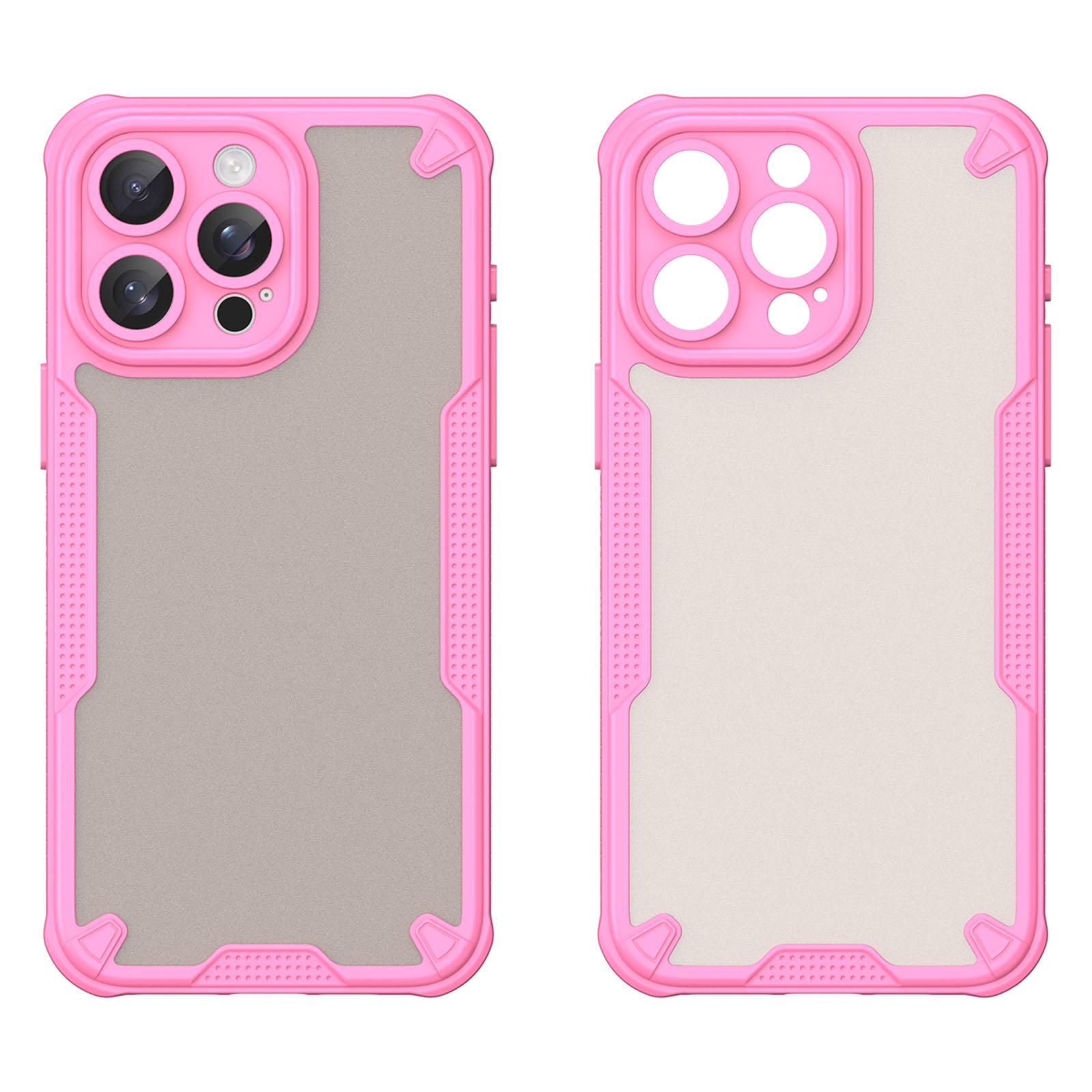 Armor Series For iPhone 15 Pro Max Case PC+TPU Semi-Transparent Frosted Finish Protective Phone Cover Purple
Armor Series For iPhone 15 Pro Max Case PC+TPU Semi-Transparent Frosted Finish Protective Phone Cover Purple
