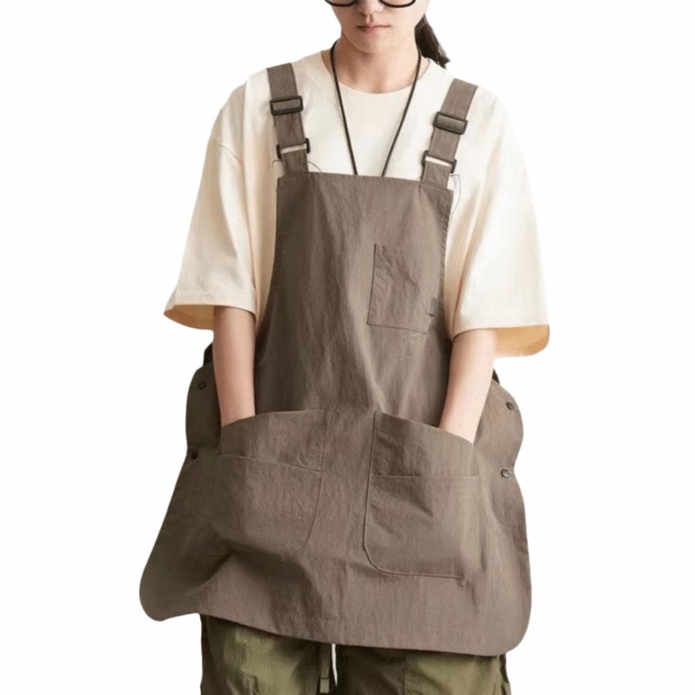 Waterproof Baking Apron Breathable Durable Workwear Apron Sleeveless Adjustable Waist Kitchen Cooking Apron Home Use хакі
Waterproof Baking Apron Breathable Durable Workwear Apron Sleeveless Adjustable Waist Kitchen Cooking Apron Home Use хакі