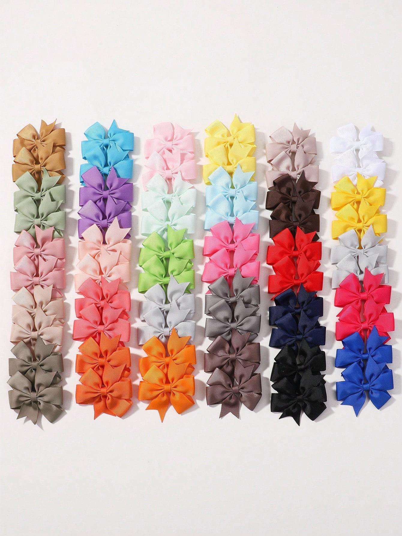 40pcs 2.5 Solid Color Ribbon Kids Bows Hair Clips Baby Girls Toddler Hairpins Pinwheel Headwear Hair Accessories
40pcs 2.5 Solid Color Ribbon Kids Bows Hair Clips Baby Girls Toddler Hairpins Pinwheel Headwear Hair Accessories